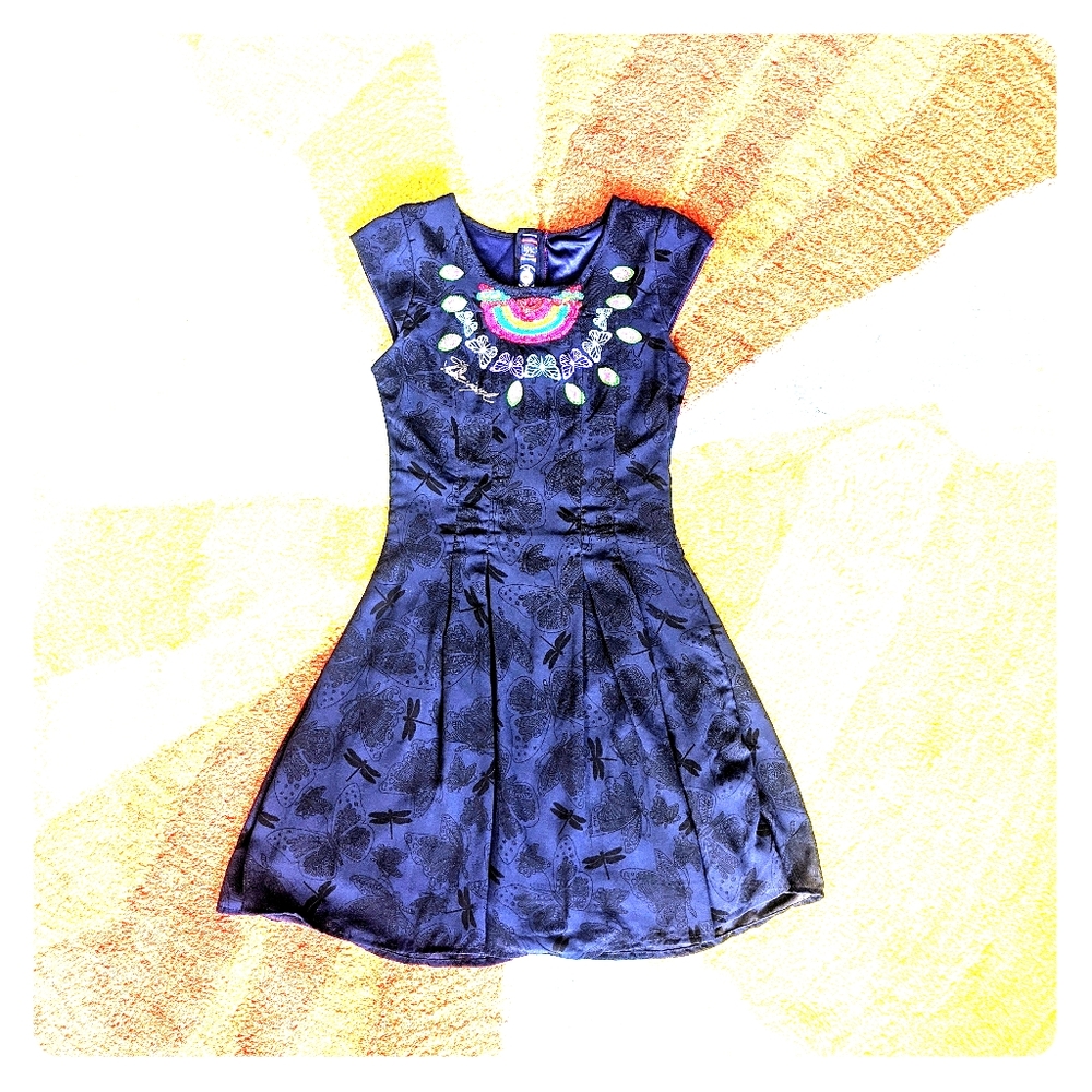 Desigual For Kids Navy Dress